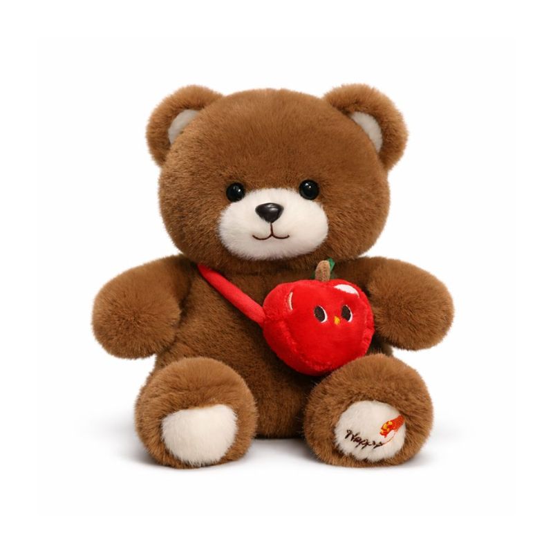 Chiara Apple Bear Plush —  Toy for Kids
