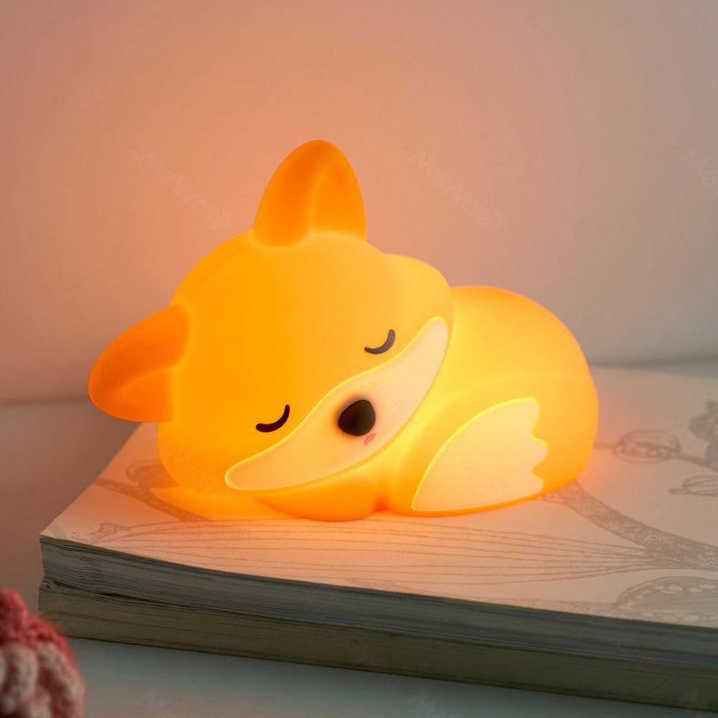 GlowFriends Fox Night Light - Kids Bedside Lamp - Perfect Gift