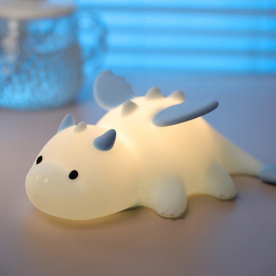 GlowFriends Dragon LED Night Light - Perfect Gift for Kids and Girls