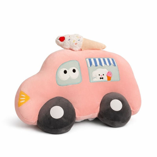 Dena Car Plush Toy – Soft Stuffed Car for Babies & Toddlers