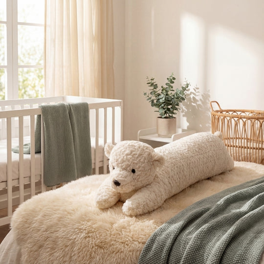 Evelina Resting Bear Plush — Baby Soft Toy
