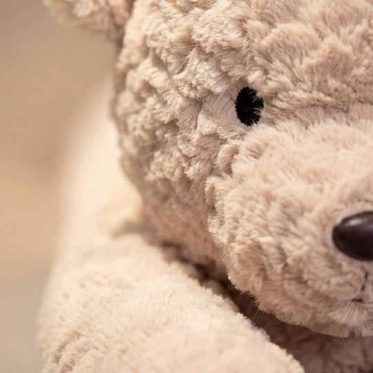 Felicia Resting Teddy Plush Toy — Baby Soft Toy