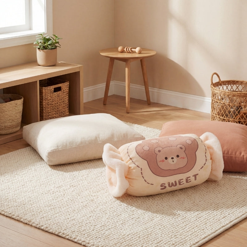 Hovela Candy Bear Plush Toy – Soft Stuffed Animal for Kids