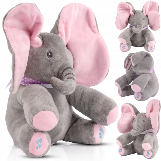HappyBuddy Interactive Peek-a-Boo Plush Toy