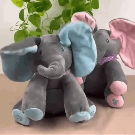 HappyBuddy Interactive Peek-a-Boo Plush Toy
