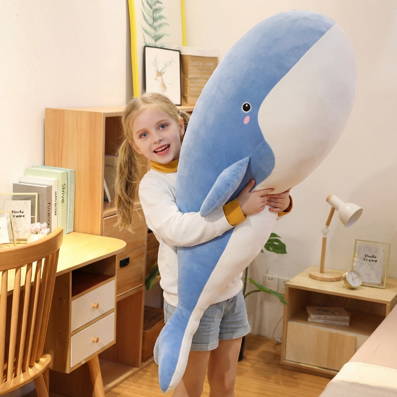 Leano Whale Plush Toy — Stuffed Toy for Kids