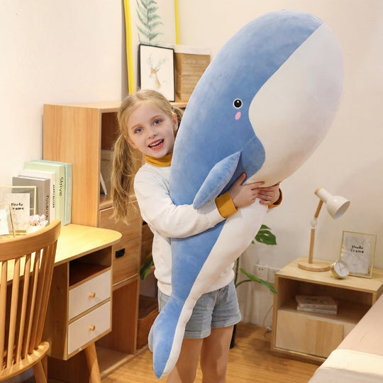 Leano Whale Plush Toy — Stuffed Toy for Kids