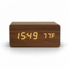 WoodAlarm – Wooden LED Alarm Clock