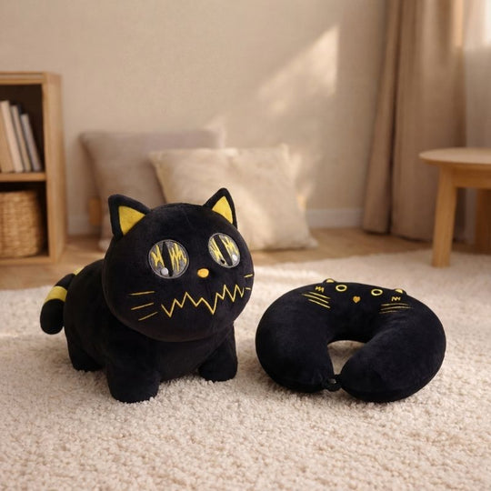 Manon Transformable Cat Pillow Plush Toy — Soft Toy