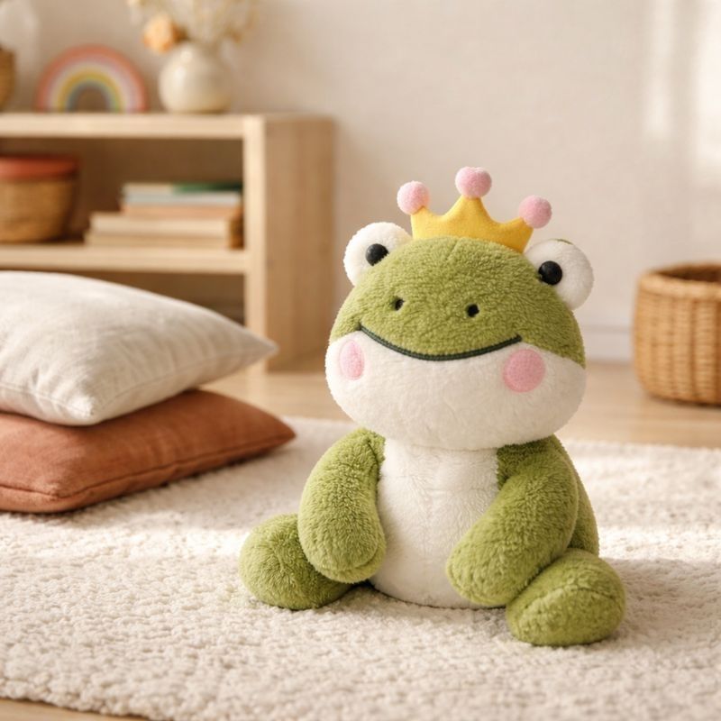 Marcella Frog Prince Plush Toy — Toy for Kids