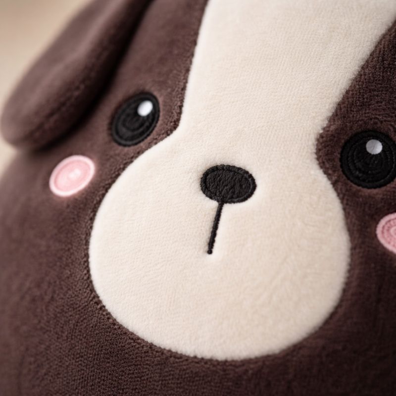 Margareta Round Puppy Plush Toy — Baby Toy