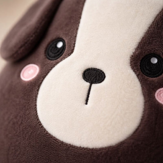 Margareta Round Puppy Plush Toy — Baby Toy