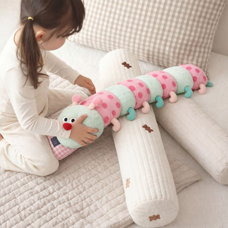 Aimo Caterpillar Plush Toy – Stuffed Kids Toy