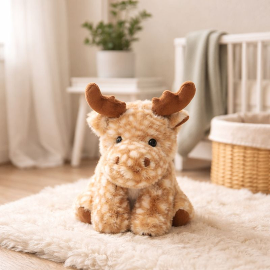 Océane Elk Plush Toy for Kids — Soft Stuffed Animal