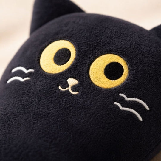 Priscilla Black Cat Plush Toy — Cozy Baby Soft Toy