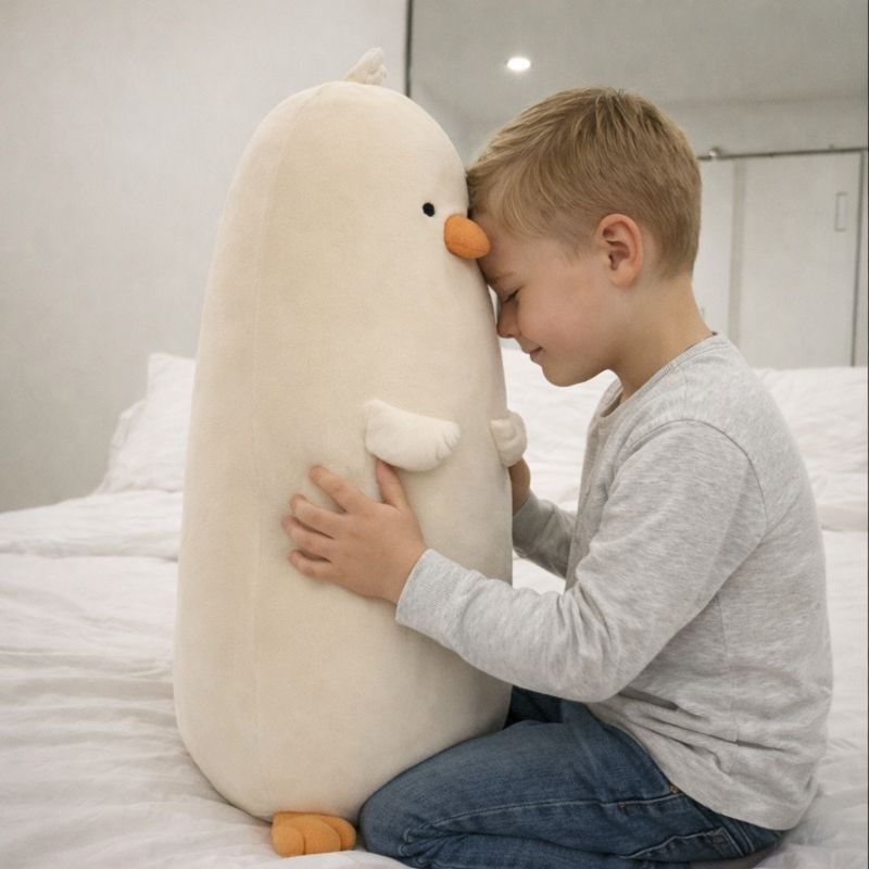 Annika Long Chick Plush Toy — Baby Soft Toy